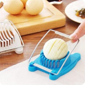 Plastic Multi Purpose Egg Cutter / Slicer with Stainless Steel Wires Plastic Multi Purpose Egg Cutter / Slicer with Stainless Steel Wires