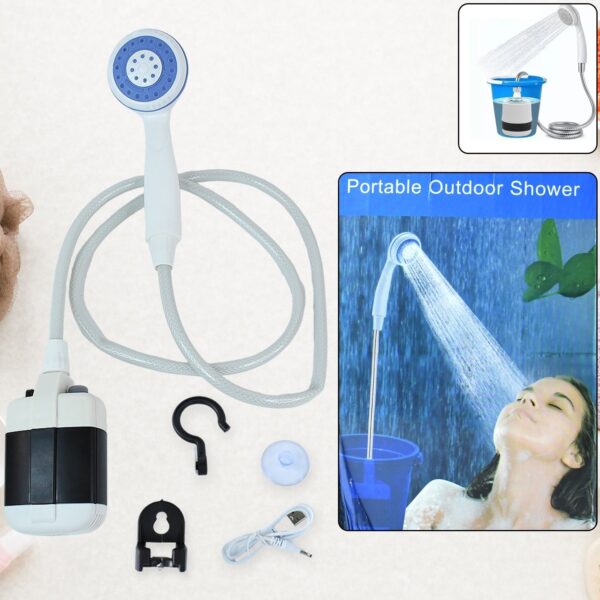 Portable Outdoor Shower Kit (1 Set) Portable Outdoor Shower Kit (1 Set)