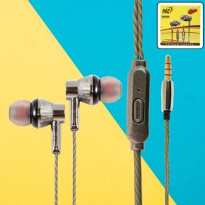 Premium Wired Earphones with Mic – (1 Pc)