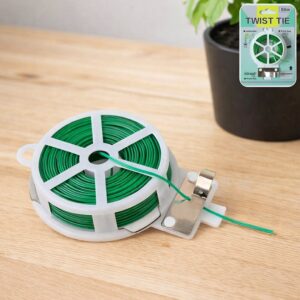 Reusable Green Twist Tie Roll (50 Meter Length) Reusable Green Twist Tie Roll (50 Meter Length)