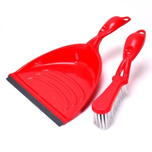 Supadi Dustpan & Brush Set – Long-Handle Multipurpose Dust Collector , Supdi