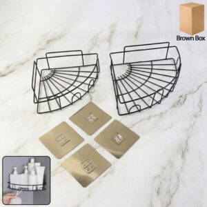 2 Pc Shower Caddy Corner for holding and storing various household stuffs and items etc.