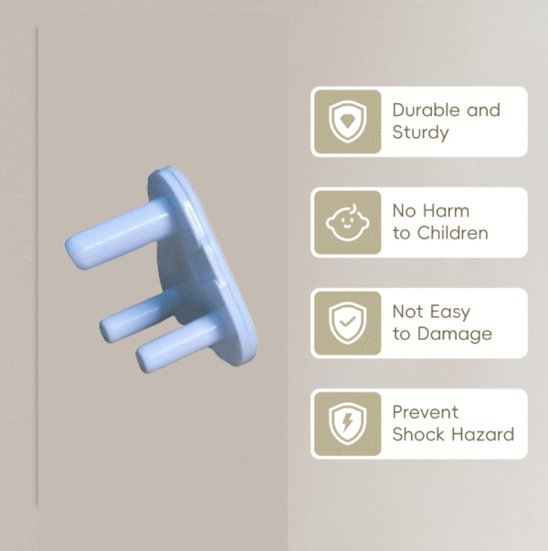 Safety Cover Guards for Electric Socket Plug  (Small)