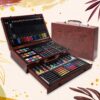 Artist Drawing & Painting Color Set ith Wooden Case (112 Pcs Approx) Artist Drawing & Painting Color Set ith Wooden Case (112 Pcs Approx)
