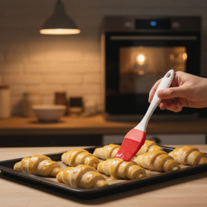 Spatula and Pastry Brush for Cake Decoration Spatula and Pastry Brush for Cake Decoration