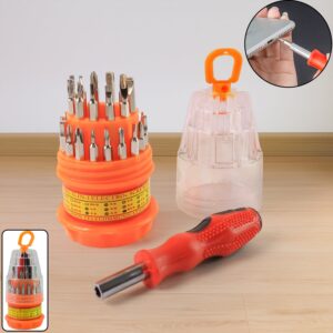 31in1 Magnetic Screwdriver Set with 30 Bits Professional Tool Kit (4 Pc Set)