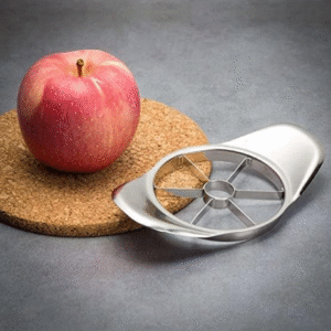 Stainless Steel Apple Cutter / Slicer with 8 Blades and Handle Stainless Steel Apple Cutter / Slicer with 8 Blades and Handle
