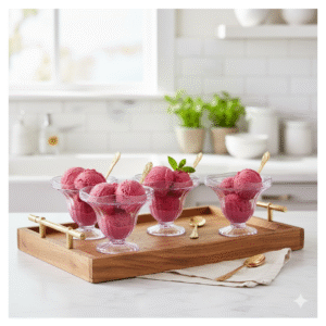 Crystal Plastic Ice-Cream Bowl Set – Serving Bowls (6 Pc) Crystal Plastic Ice-Cream Bowl Set – Serving Bowls (6 Pc)