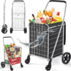 Foldable Shopping Trolley with Wheels ( MOQ :- 2 Pc) Foldable Shopping Trolley with Wheels ( MOQ :- 2 Pc)