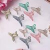 Hair Clutcher Clips (Mix Design, Multicolor / 12 Pc)