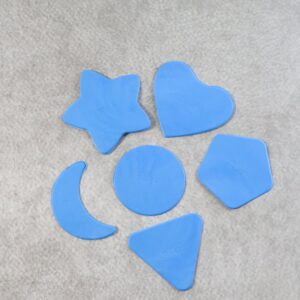 Haircut Design Stencil Set – 6-in-1 Safe Hair Trimmer Molds Haircut Design Stencil Set – 6-in-1 Safe Hair Trimmer Molds