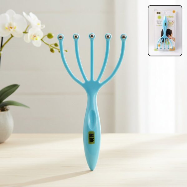 Handheld Five-Finger Head Massager with Rolling Ball Tips (1 Pc) Handheld Five-Finger Head Massager with Rolling Ball Tips (1 Pc)