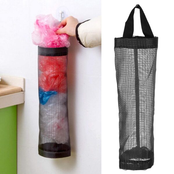 Hanging Waste Garbage Bag Holder Storage Bag with Wide Handle for Kitchen (1 Pc) Hanging Waste Garbage Bag Holder Storage Bag with Wide Handle for Kitchen (1 Pc)