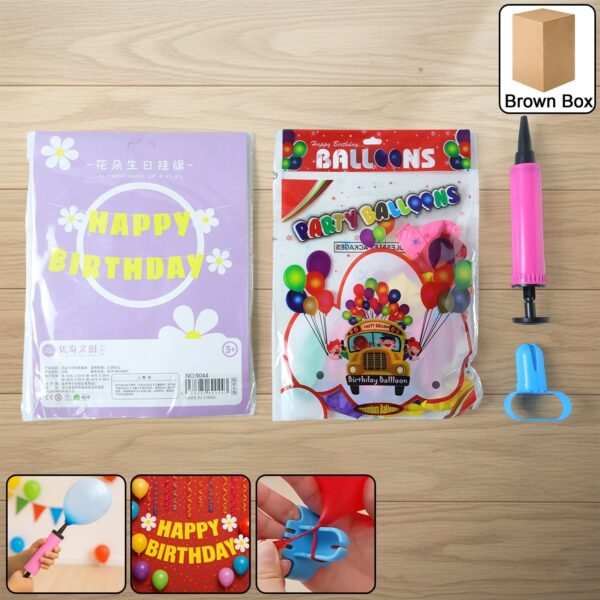 Happy Birthday Decoration Combo Set Happy Birthday Decoration Combo Set