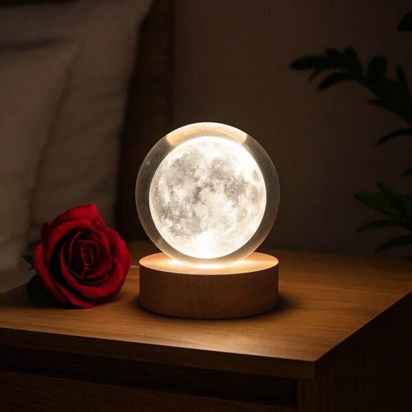 3D Crystal Ball lamps With Base (1 Pc / Mix Design) 3D Crystal Ball lamps With Base (1 Pc / Mix Design)