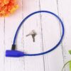 Heavy Duty Multipurpose Steel Cable Safety Lock with 2 Keys (1 Pc) Heavy Duty Multipurpose Steel Cable Safety Lock with 2 Keys (1 Pc)