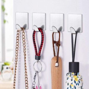 Heavy Duty Self Adhesive Hook Sticky (Pack of 6) Heavy Duty Self Adhesive Hook Sticky (Pack of 6)