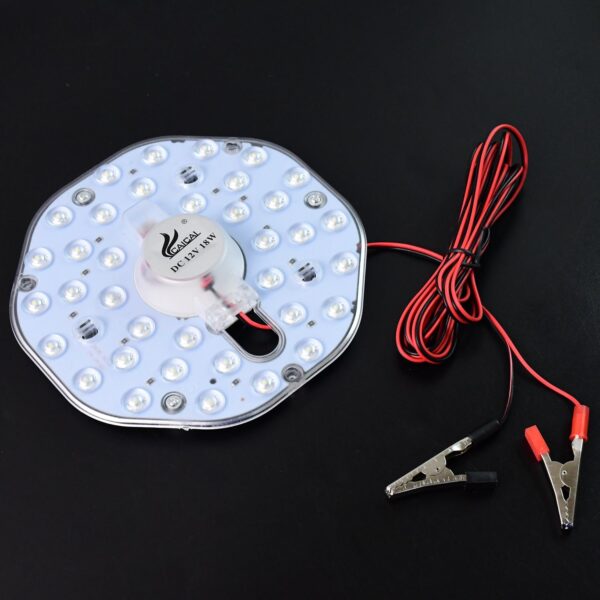 High Brightness 12V 18W Round LED Light Module with Clip Wires High Brightness 12V 18W Round LED Light Module with Clip Wires