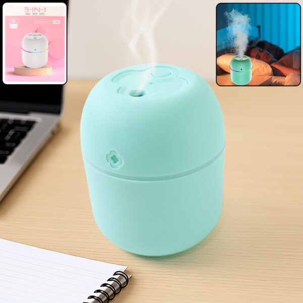 Humidifier, Household Plastic Aromatherapy Machine (220 ML / 1 Pc / Mix Color) Humidifier, Household Plastic Aromatherapy Machine (220 ML / 1 Pc / Mix Color)
