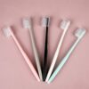 Kids Adults Ultra Soft-bristled Toothbrush With Cover (10 Pcs Set)