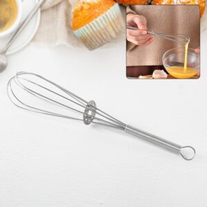 Kitchen Whisk, Stainless Steel Kitchen Tool (1 Pc / 16 cm) Kitchen Whisk, Stainless Steel Kitchen Tool (1 Pc / 16 cm)