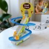 LALA Small Duck Climb Stairs Toy Roller Coaster Flashing Lights & Music (3 Ducks) LALA Small Duck Climb Stairs Toy Roller Coaster Flashing Lights & Music (3 Ducks)