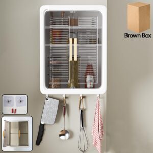Large Wall-Mounted Kitchen Storage Cabinet Set Large Wall-Mounted Kitchen Storage Cabinet Set