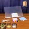 LED Acrylic Writing Board with USB Power (1 Set) LED Acrylic Writing Board with USB Power (1 Set)