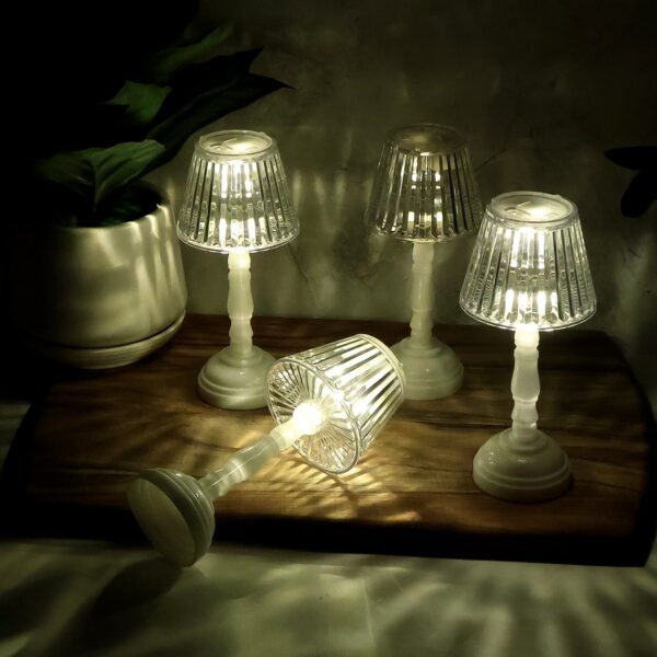LED Crystal Table Lamps (4 Pc) LED Crystal Table Lamps (4 Pc)