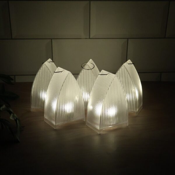 LED Flameless Decorative Lantern Lights – (5 Pc / Set) LED Flameless Decorative Lantern Lights – (5 Pc / Set)
