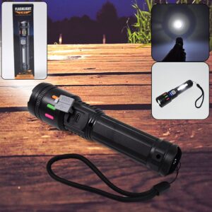Led Torch High Lumens Fast Charging Flashlight / Torch with Far & Near Zoom (1 Pc) Led Torch High Lumens Fast Charging Flashlight / Torch with Far & Near Zoom (1 Pc)