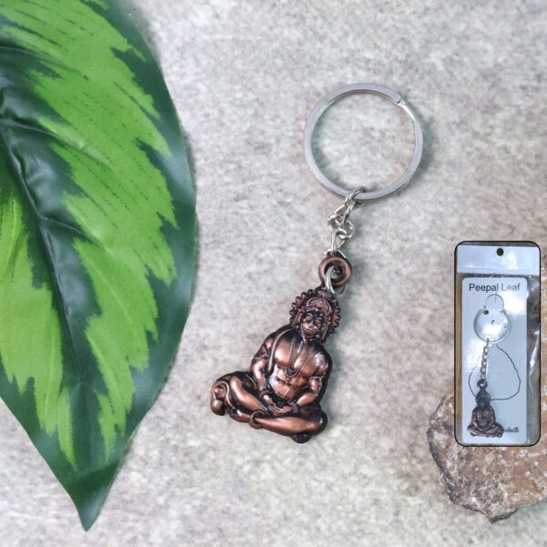 Lord Hanuman Sitting Pose Keychain (1 Pc) Lord Hanuman Sitting Pose Keychain (1 Pc)