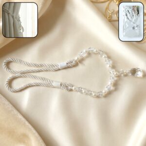 Luxury Crystal Beaded Curtain Tieback (1 Pc) Luxury Crystal Beaded Curtain Tieback (1 Pc)