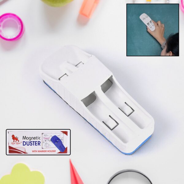 Magnetic Duster With Marker Holder (1 Pc) Magnetic Duster With Marker Holder (1 Pc)