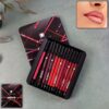 Matte Lipstick Pencil (Set of 12 Pc)
