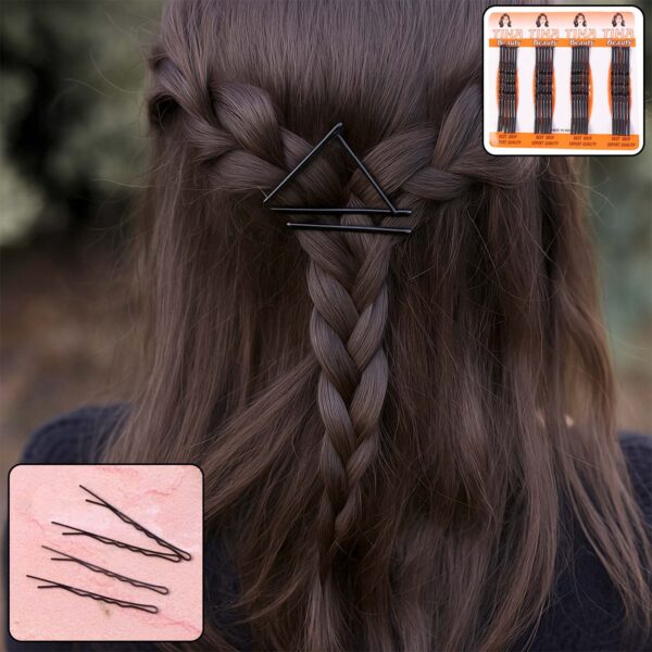 Medium Black Hair Bobby Pins (24 Pc) Medium Black Hair Bobby Pins (24 Pc)