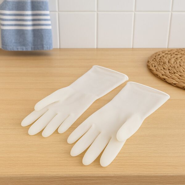Medium Reusable Household Cleaning Gloves – (2 Pc / Set) Medium Reusable Household Cleaning Gloves – (2 Pc / Set)