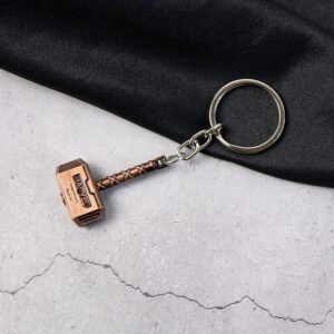 Metal Hammer Shape Keychain (1 Pc) Metal Hammer Shape Keychain (1 Pc)