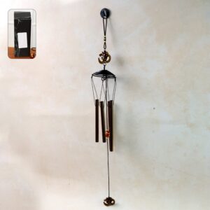 Metal Wind Chime with Om Symbol (1 Pc) Metal Wind Chime with Om Symbol (1 Pc)