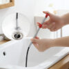 Metal Wire Brush Hand Kitchen Sink Cleaning Hook Sewer Dredging Device Metal Wire Brush Hand Kitchen Sink Cleaning Hook Sewer Dredging Device