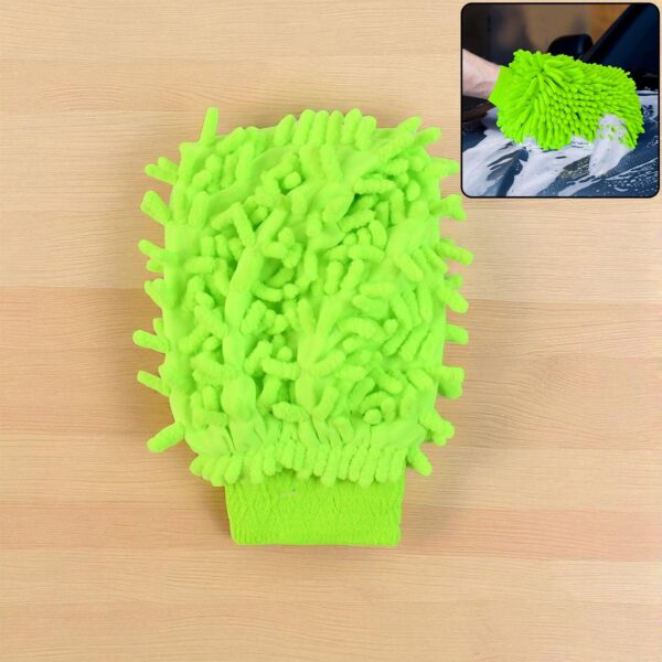 Microfiber Car Wash Glove Mitt For Car,Bike,Home & Surface Microfiber Car Wash Glove Mitt For Car,Bike,Home & Surface
