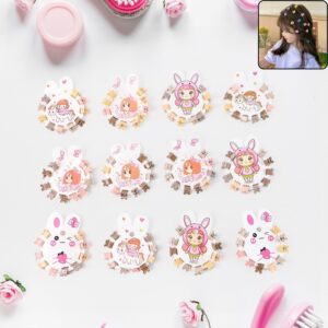 Mini Claw Hair Clips Set for Girls (12 Pkt / 1 Set) Mini Claw Hair Clips Set for Girls (12 Pkt / 1 Set)