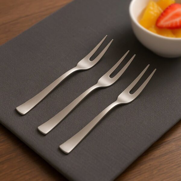 Mini Dessert & Fruit Fork – (3 Pc )