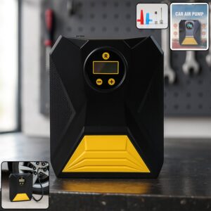 Mini Digital Portable Car Tyre Air Compressor – (1 Pc)