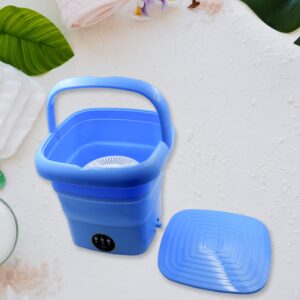 Mini Washing Machine Foldable Mini Washer with Drain Basket Portable Washing Machine Mini Washing Machine Foldable Mini Washer with Drain Basket Portable Washing Machine
