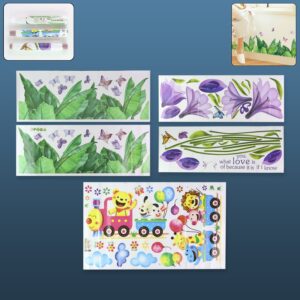 Mix Design Decorative Wall Stickers – (1 Pc)