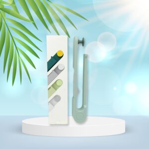 Modern Wall Rack: Round Hook Towel Holder (Durable Plastic, 1 Pc) Modern Wall Rack: Round Hook Towel Holder (Durable Plastic, 1 Pc)