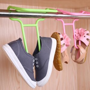 Multi Function Drying Rack Shoe Organizer Hanging Shelf for Wardrobe 2 Pc Multi Function Drying Rack Shoe Organizer Hanging Shelf for Wardrobe 2 Pc