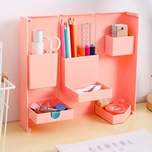 Multi-Purpose Pen Holder, Desktop Organizer Stand Case School Office Stationery