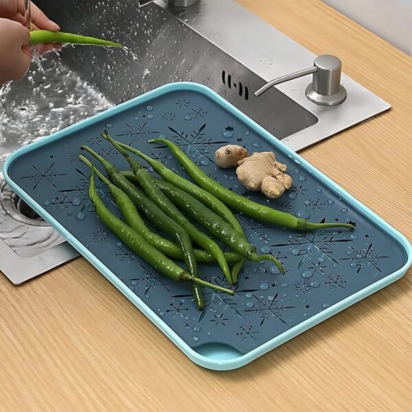 Multi-Purpose Snowflake Design Drain Tray for Kitchen Sink Multi-Purpose Snowflake Design Drain Tray for Kitchen Sink